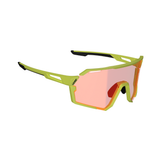 Óculos RideViz Pro Pequeno Amarelo Neon com Lente Vermelho 13 Vlt - Leatt