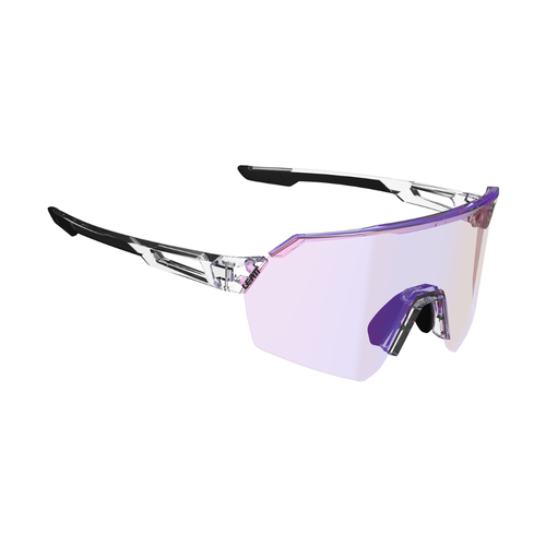 Óculos RideViz Lite Cristal com Lente Fuchsia 22 Vlt - Leatt