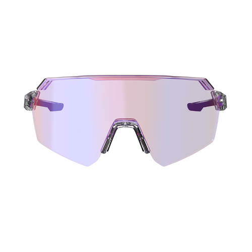 Óculos RideViz Lite Cristal com Lente Fuchsia 22 Vlt - Leatt