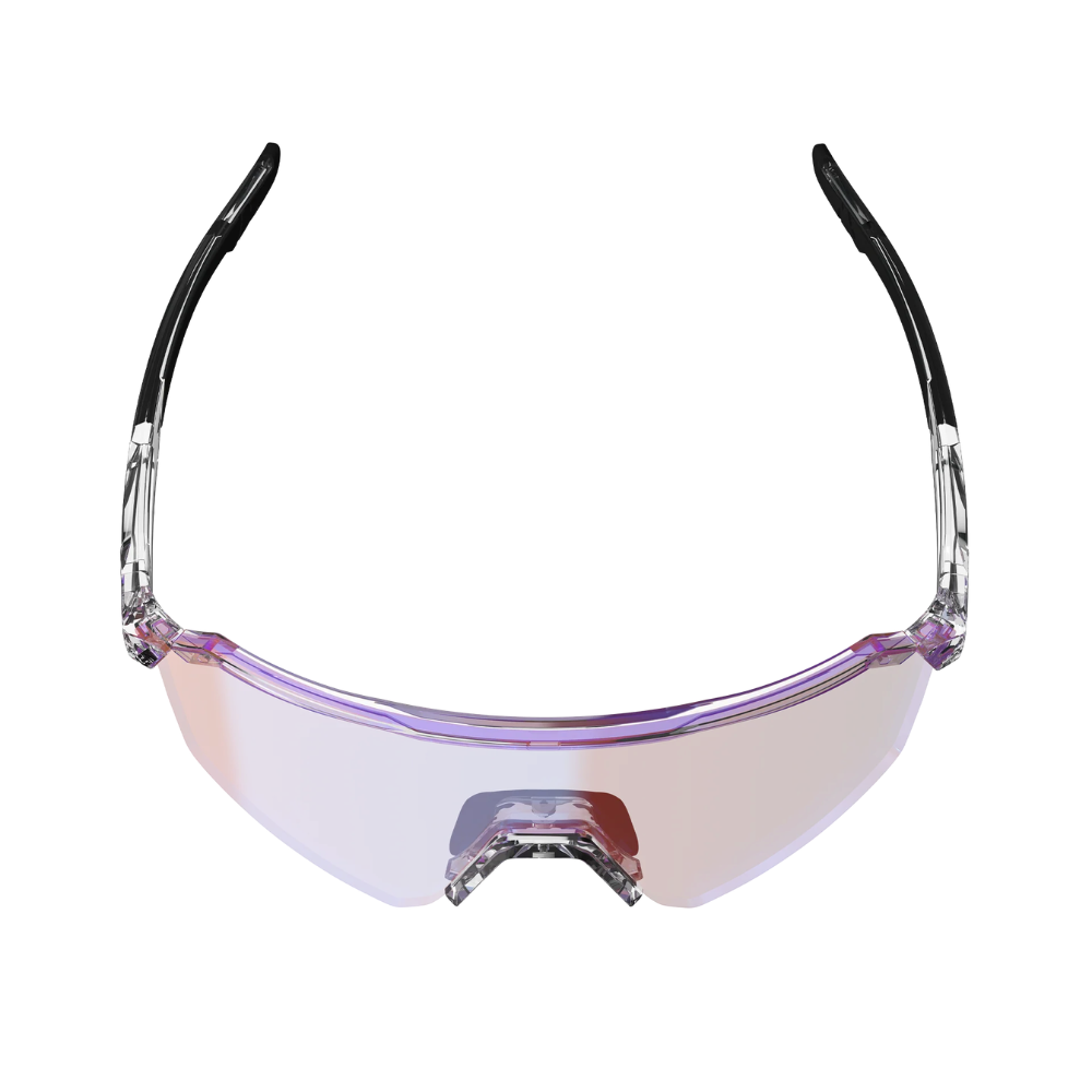 Óculos RideViz Lite Cristal com Lente Fuchsia 22 Vlt - Leatt