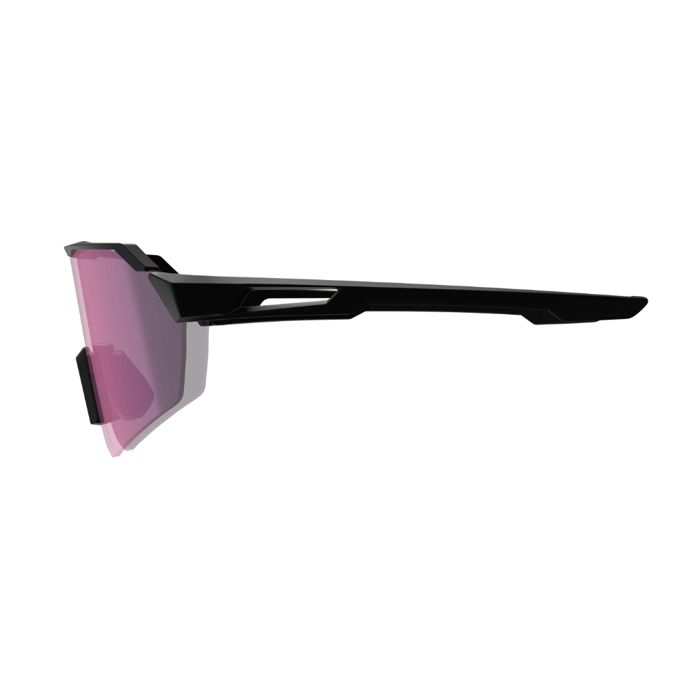 Óculos RideViz Lite Pequeno Preto com Lente Roxo 30 Vlt - Leatt