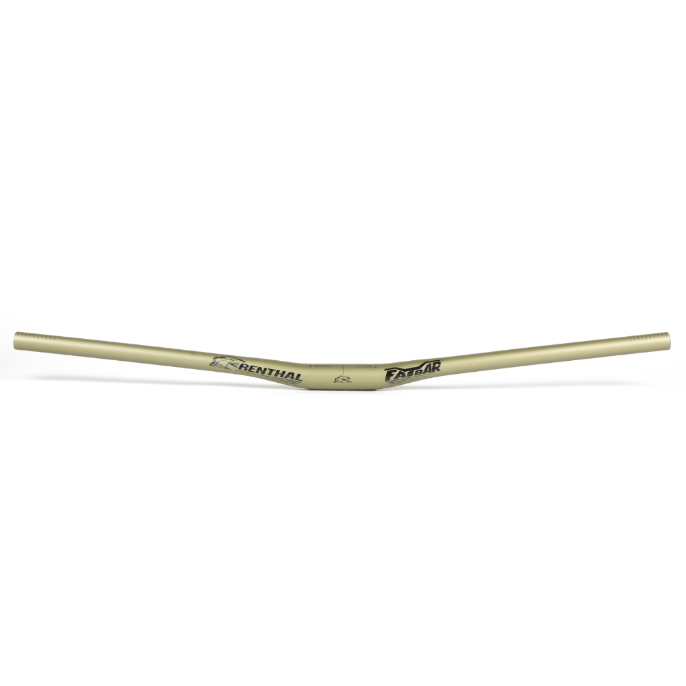 Guidão MTB V3 Fatbar 31.8 Rise 10 800MM Alumínio Dourado - Renthal