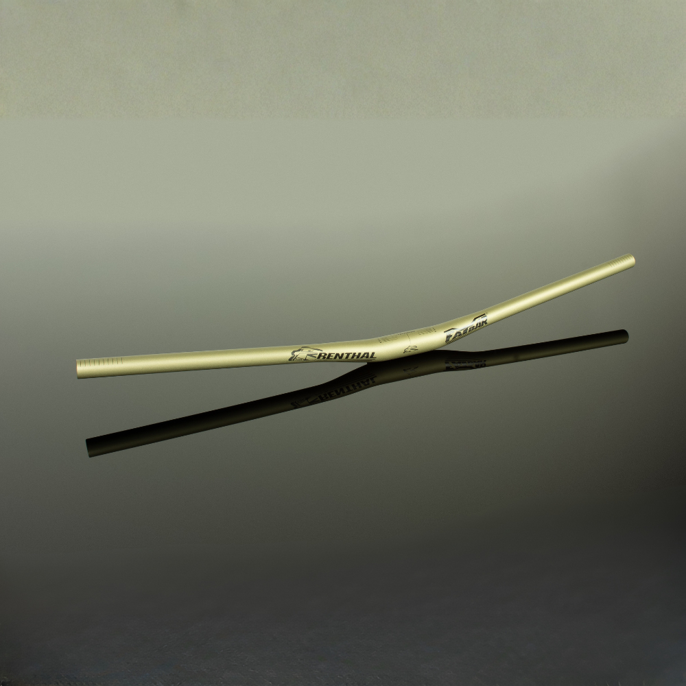 Guidão MTB V3 Fatbar 31.8 Rise 10 800MM Alumínio Dourado - Renthal