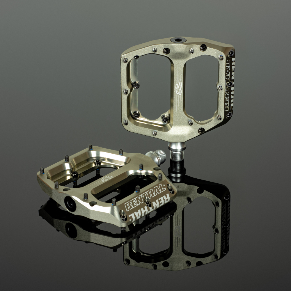 Pedal MTB Revo-F Flat Dourado - Renthal