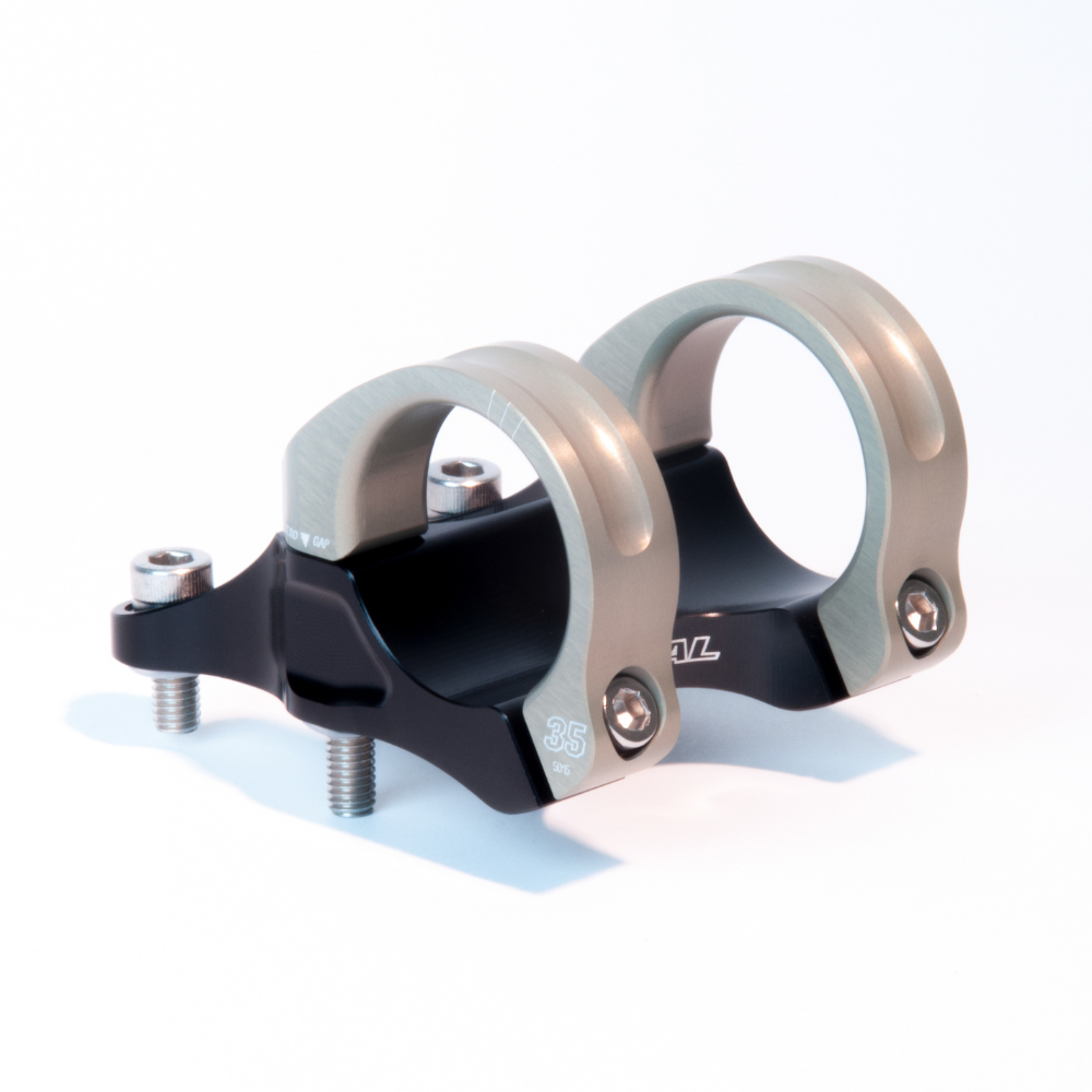 Mesa MTB Integrada 35 45MM Rise 10 Preto/Dourado - Renthal