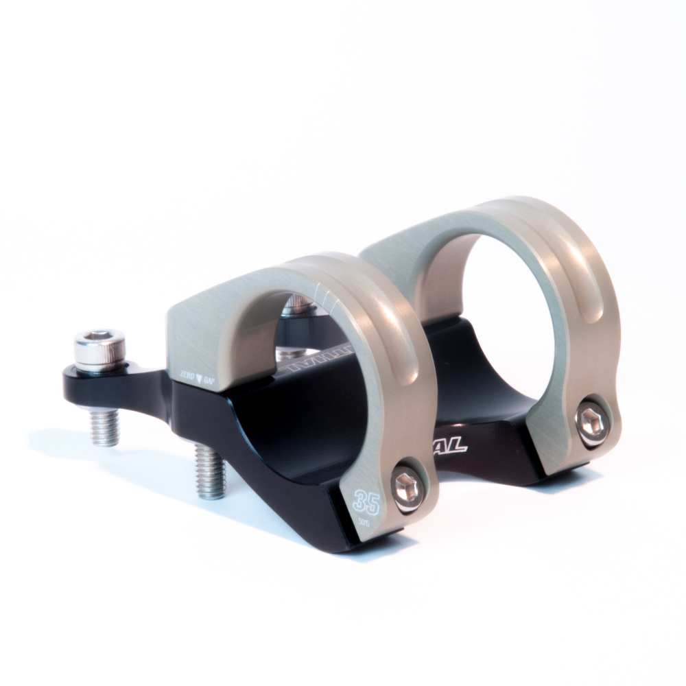 Mesa MTB Integrada 35 50MM Rise 0 Preto/Dourado - Renthal