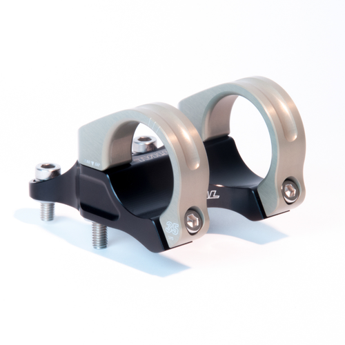 Mesa MTB Integrada 35 50MM Rise 10 Preto/Dourado - Renthal